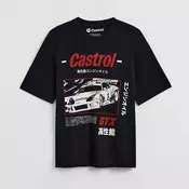 Majica s potiskom Castrol