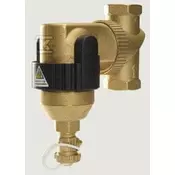 slomart Ločevalnik umazanije Spirotrap MBC 1 inch, z magnetom, vrtljivo prirobnico in izpustnim ventilom
