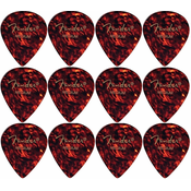 Fender 551 Shape Classic Celluloid Picks M 12 Trzalica