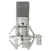 AUNA mikrofon MIC-900S, srebrn
