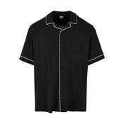 Bowling shirt black