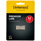 INTENSO USB Flash 32GB Hi-Speed USB 3.0 up to 100MB/s USB3.0-32GB/Premium Line Premium Line