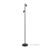 Nordlux - LED Zatemnitvena stoječa svetilka OMARI 2xLED/3,2W/230V črna