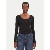 Calvin Klein Jeans Bluza LV047D218G Črna Slim Fit