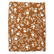 A Little Lovely Company - Muslin brisača XL, blossom - caramel