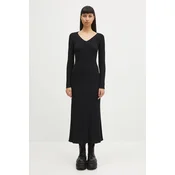 Obleka Samsoe Samsoe Sacheryl V-Neck
