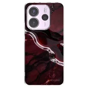 Silikonski prozorni ovitek za Xiaomi Redmi Note 14 4G - Cherry stone