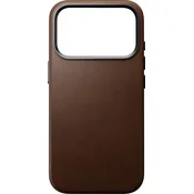Maska Nomad Traditional Leather Case, smeđi - iPhone 17 Pro (NM011949858)