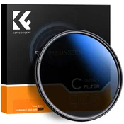 K&F 72MM, True Color Variable ND2~ND400, ultra-thin adjustable filter