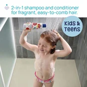 Chicco Šampon i regenerator Pop, 2u1, Jagoda, 250ml