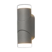 Wall Zunanja stenska LED svetilka s senzorjem, 2x6W, IP65