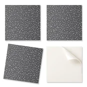 shumee Komplet vinilnih ploščic z dekorativnim vzorcem za kuhinjo ali kopalnico z majhnimi pikami 9x30x30 cm