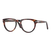 Persol Muške naocare za dioptriju 0PO3377V 24, Okrugle, Smedi