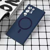 Torbica Magsafe Pure color za Samsung S928B Galaxy S24 Ultra tamno plava