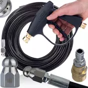 OEM Set za Čiščenje Kanalizacije – Nadomestni Del za Visokotlačni Čistilnik Kärcher K2–K7 | 20 m m22, 300 barov