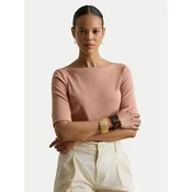 LAUREN RALPH LAUREN Bluza Judy 200654963203 Roza Slim Fit
