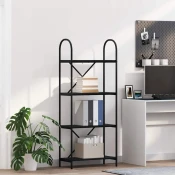 Polica Crni hrast 60 x 30 x 146 cm Konstruirano drvo