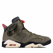 Nike Čevlji zelena 40 EU Air Jordan 6 Retro Sp Travis Scott