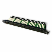 DATACOM Patch panel ISDN 50p.1U Integrirana BLACK, 19