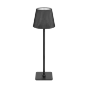 slomart Rebel LED namizna svetilka, črna