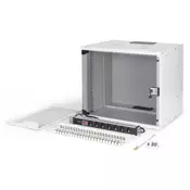 Digitus DN-49204-SET predal 9U Stenska polica Siva