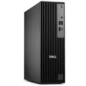 DELL PC Pro Slim QCS1255/180W/TPM/AMD Ryzen 3 8300G/8GB/512GB SSD/Integrirano/WLAN/Kb/Miš/W11 Pro/3Y PS NBD