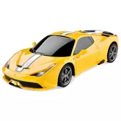 shumee Ferrari 458 Speciale A 1:24 Rastar 71900 avtomobil na daljinsko upravljanje rumene barve