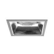 BRUMBERG Apollo Mega z brušenimi stranicami, kotni, DALI, 4000K, srebrna - Dnevna soba/jedilnica - Sodobni - srebro - Aluminij