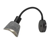 Rabalux Zidna lampa Farelia, 1xE14, Siva
