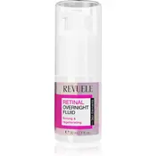 Revuele Retinal Overnight Fluid pomlajevalni fluid za obraz za posvetlitev in zgladitev kože 30 ml