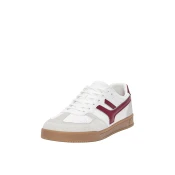 Pull&Bear Nizke superge svetlo siva/burgund/bela