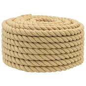 vidaXL Večnamenska uporabna vrv 20 mm 50 m Naravna PP