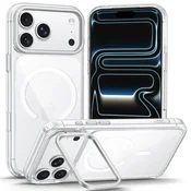 Tech-protect MagStand MagSafe CC ovitek za iPhone 17 Pro Max/18 Pro Max, prozoren