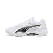 PUMA Solarflash III Indoor Sports Shoes, Shoes, White/Black, 36