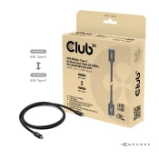 CLUB3D USB 4.0 Type C veza Crno 1.2m CAC-1570