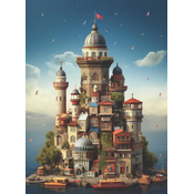 AnaTolian - Puzzle Yasin Yaman: Kiz Kulesi - 1 000 kosov