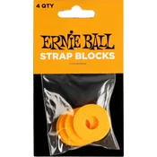 Ernie Ball Strap Blocks Strap-locks Orange
