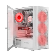 VIST VIST White Ryzen 7 5700X RTX 5050 32GB SSD 1TB M.2 WIFI W11, (5000007839)