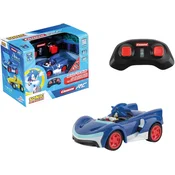 Remote-Controlled Car Sonic 1:43 Multicolour (Multicolour)