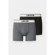 LEVIS  Boksarice temno siva/črna/bela