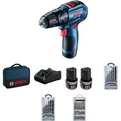 BOSCH Professional akumulatorski udarni vrtalnik vijačnik GSB 12V-30 (06019G9101)