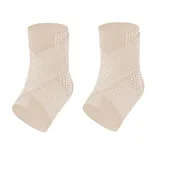 INF Športna opornica za gleženj (nadgrajen silikonski trak) Beige XL, (5000085273)