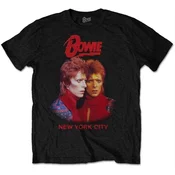 David Bowie Majica New York City Unisex Black 2XL