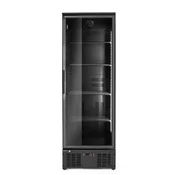 Enokrilni hladilnik, Arktic, 243 L, črn, 230 V/195 W, 530x600x(V)1820 mm
