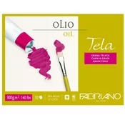 Blok Tela Olio 30x40cm 10L 300g (canvas grain/superficie telata) Fabriano 68003040