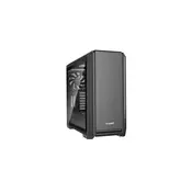 SILENT BASE 601 Window Black, MB compatibility: E-ATX / ATX / M-ATX / Mini-ITX, Two pre-installed be quiet! Pure Wings 2 140mm fans, Ready for water cooling radiators up to360mm