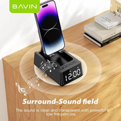 BAVIN bluetooth zvucnik BM-07 stalak/ crna