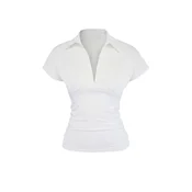 Trendyol Bluza kremna