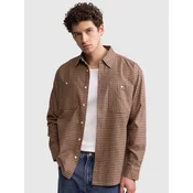 Redefined Rebel RRBenno Oversized Fit Shirt sudan brown