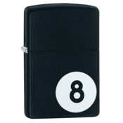 Zippo 28432 8 Ball Billiards Black Matte upaljač